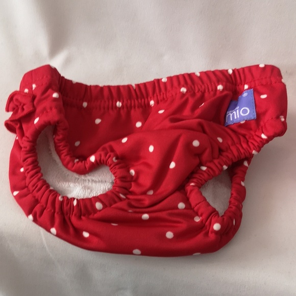 Set of Three New Without Tags Bambino Mio Girls Swimming Bottoms Size 7-9kgs - Picture 3 of 7